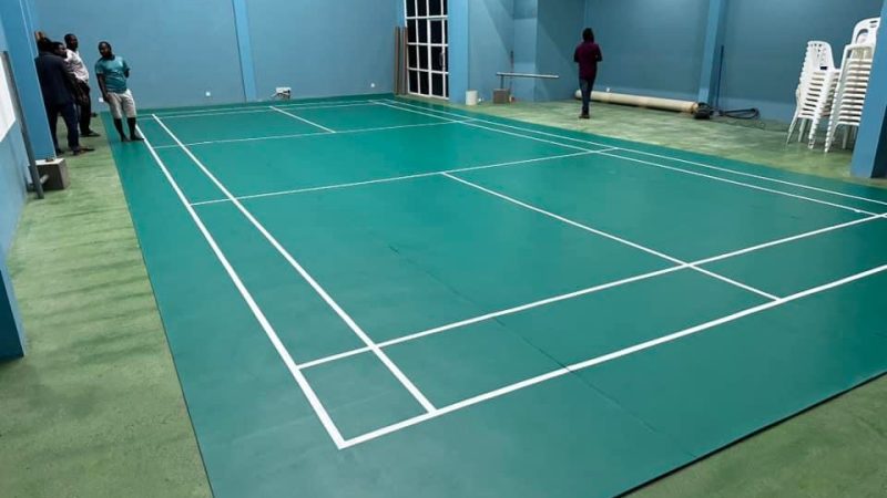 Sh. Foakaidhoo Badminton Court upgraded