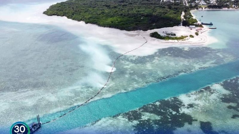 70% of Ha. Baarah Channel and Maintenance Dredging Project completed