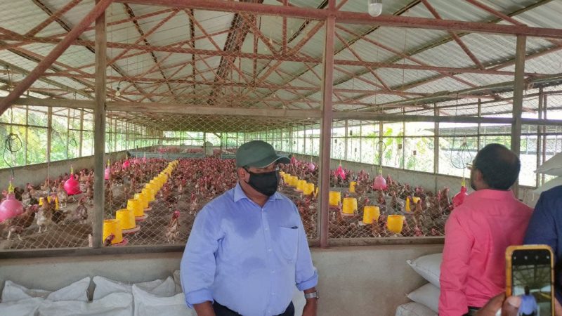 Agriculture Minister visited some Islands of Thiladhunmathi