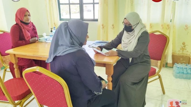 Ha. Dhidhdhoo WDC to conduct an online Speech therapy program