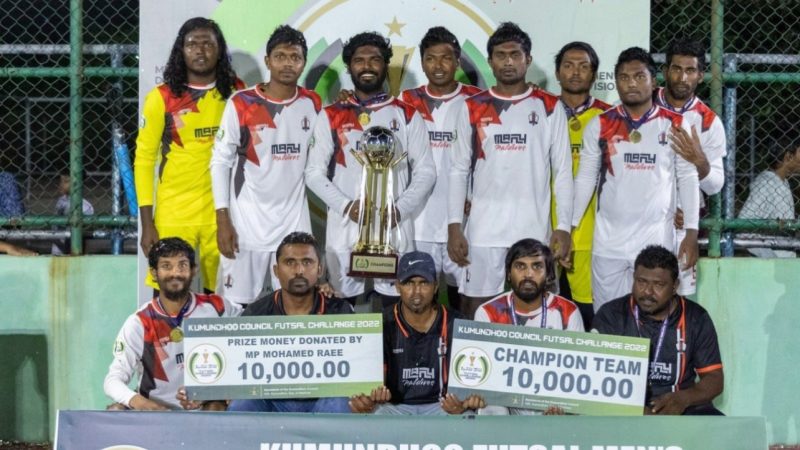 Kumundhoo Council Futsal Challenge 2023 to begin today