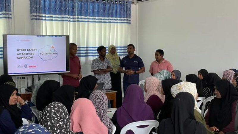 Sessions on Cyber security and Parenting skills held in Ha. Thuraakunu and Ha. Uligamu
