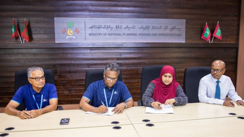 Sh. Noomara and B. Eydhafushi Harbour Development Project awarded to MTCC