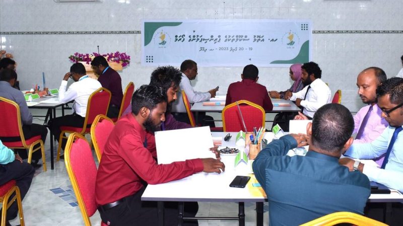 Principals forum of Ha. Atoll Schools ongoing