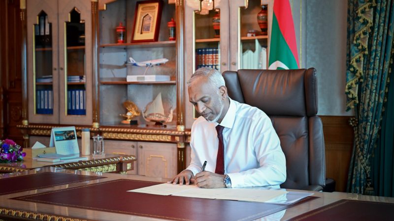 President decides to relocate residents of Hirimaradhoo to Hanimaadhoo via Presidential Decree