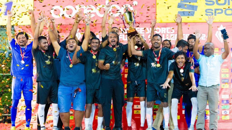 Golden Futsal Challenge: Utheemu Champions of Zone 1