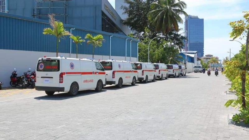 Additional 15 Ambulances brought by STO as part of the agreement with Government