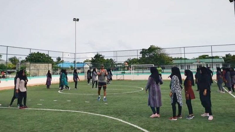 A Handball training programme to be held in Ha. Utheemu