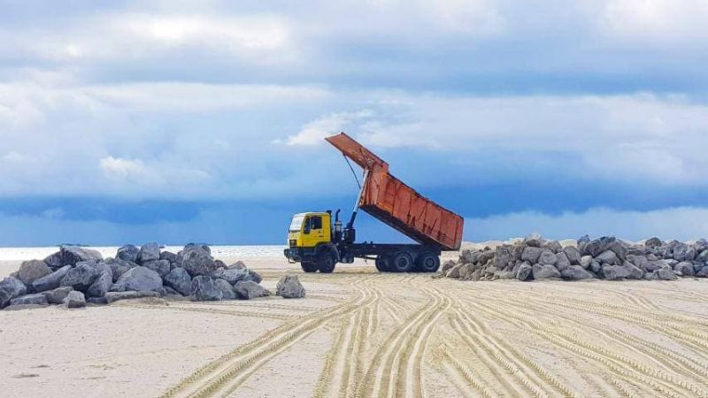 R. Dhuvaafaru Land reclamation project completed : MTCC