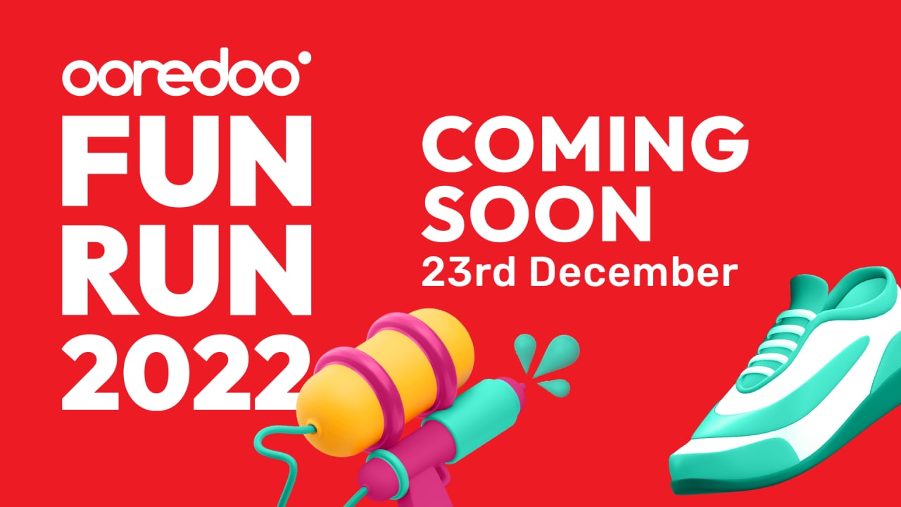 Opportunity open to participate in Ooredoo Fun Run