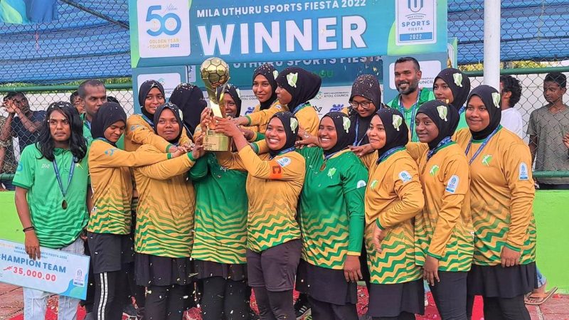 Mila Uthuru Sports Fiesta 2022: Feydhoo has won the Handball competition