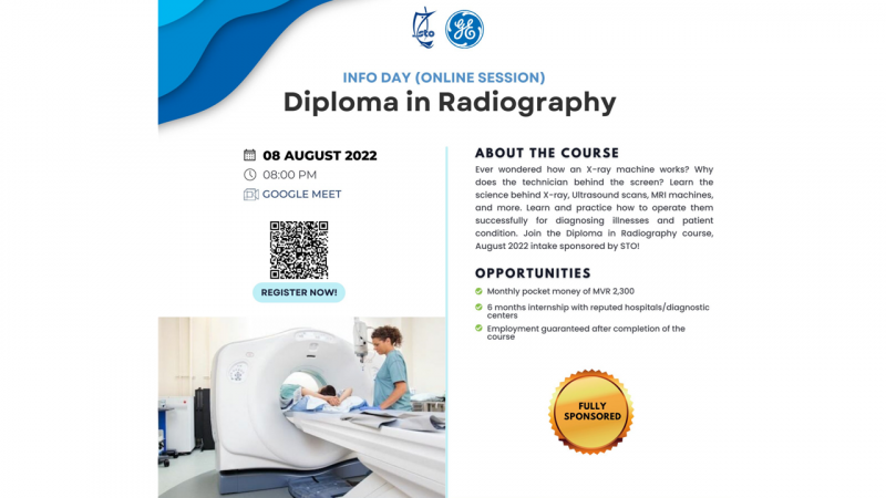 Opportunity open to participate in online information session on STO’s Radiography Course