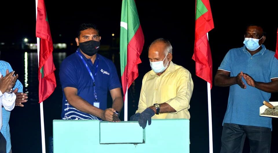Installation of HA.Hoarafushi Ice plant inaugurated.