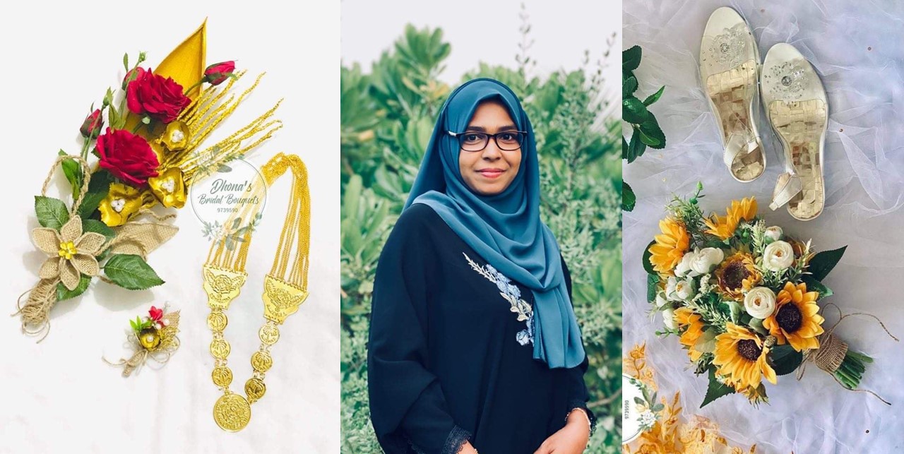 Talents of Thiladhunmathi: Dhona's Bridal bouquet