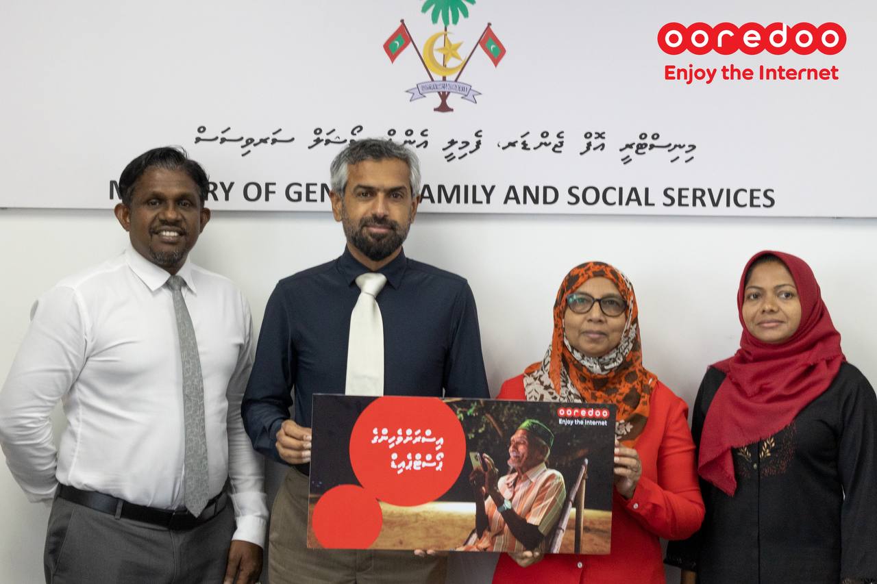 Ooredoo Maldives launched “Israhvehinge Plan” a special Postpaid plan dedicated to the elderly community