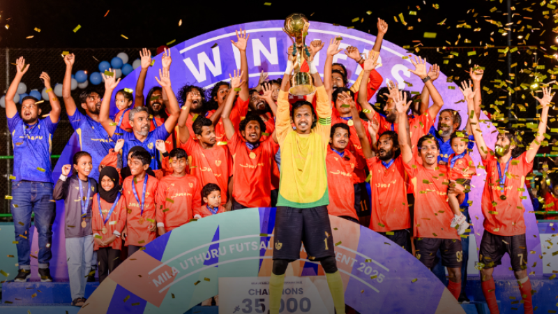 Kanditheemu Triumphs Over Milandhoo to Win Milauthuru Futsal Tournament 2025