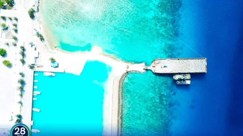 First shipment of Rock Boulders delivered to N. Manadhoo: MTCC