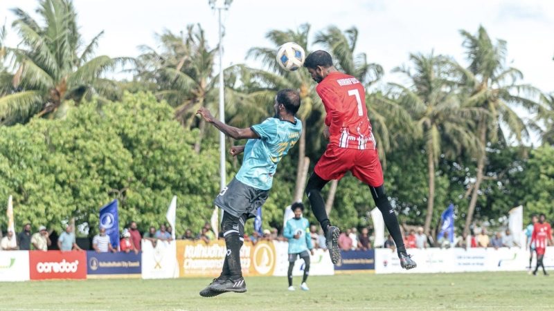 Kulhudhuffushi Championship 2023: Hirafus and Naivaadhoo Trainers match ended in a draw