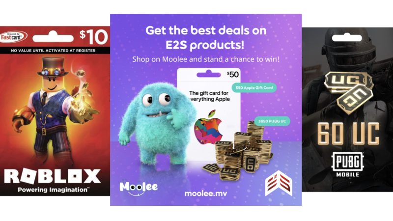 Opportunity to win an Apple Gift Card and 3,850 PUBG UC via Moolee