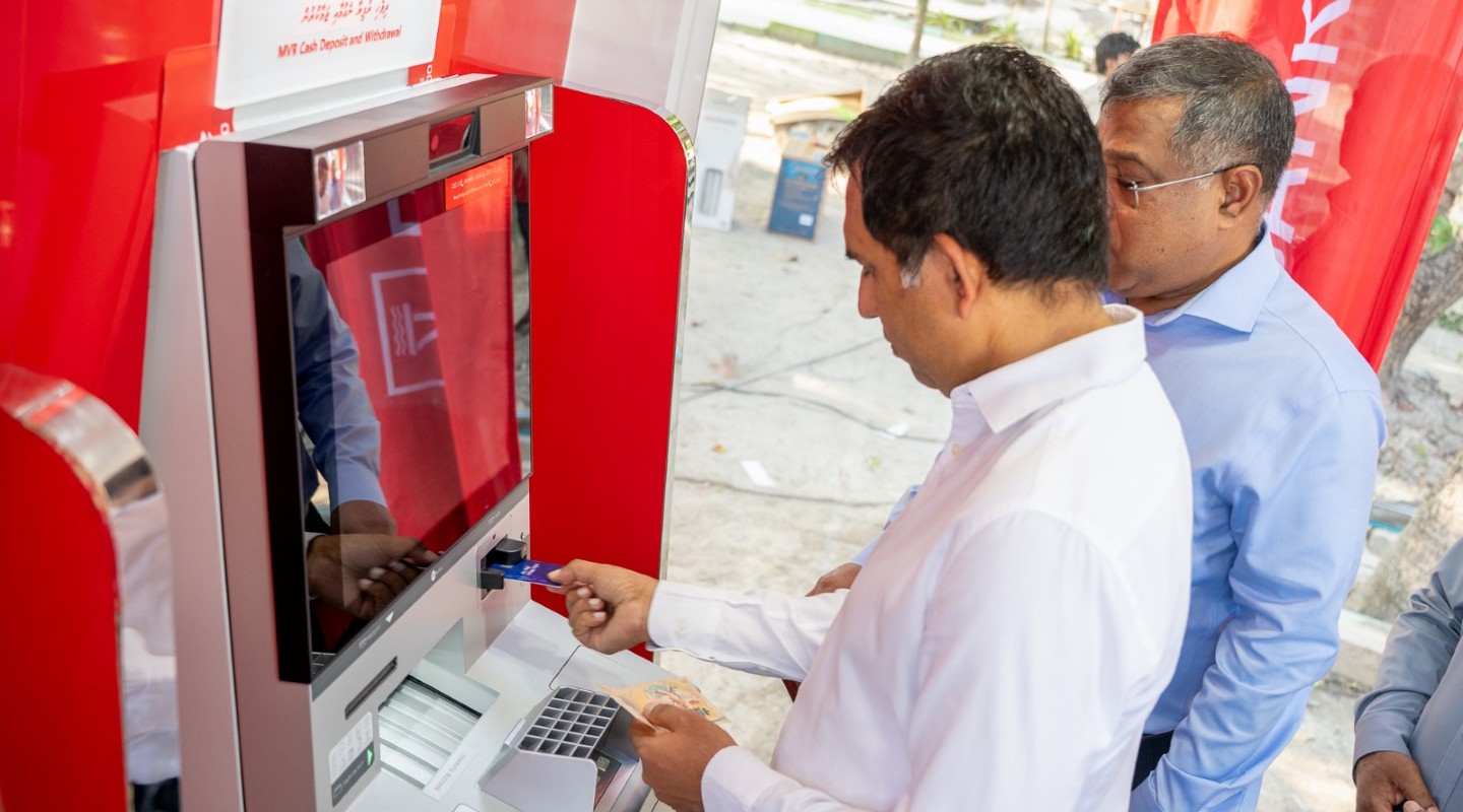 Self-Service Banking ATM Service Launched in Thilafushi