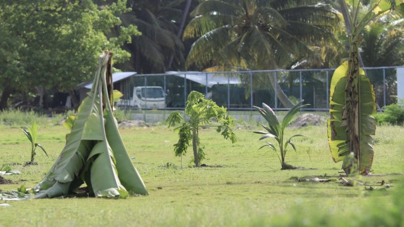 Concerns over the pace of Sh. Feydhoo Football Ground Development Project