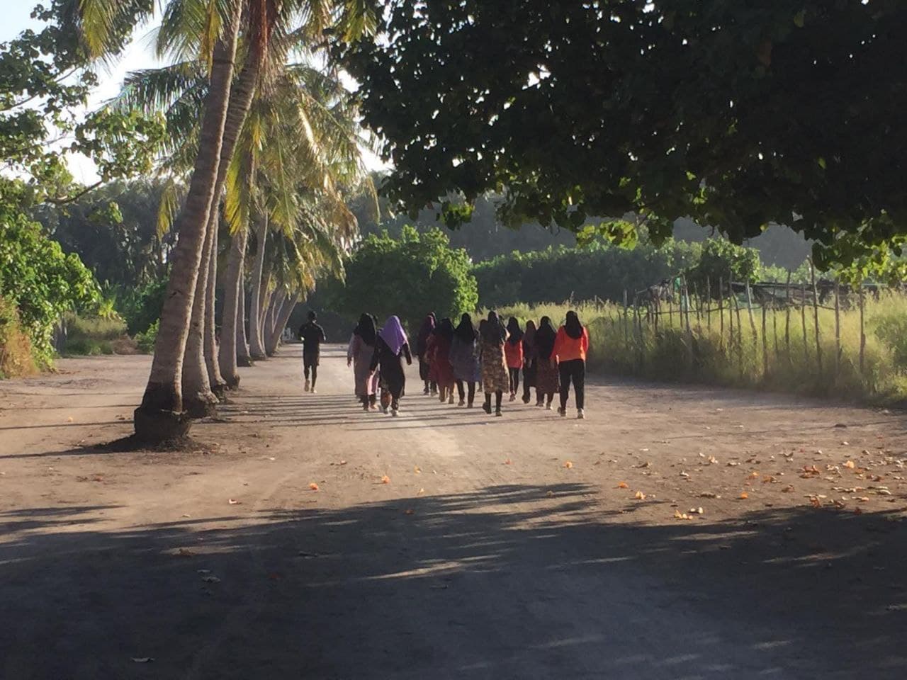 An exercise program conducted in Finey by WDC