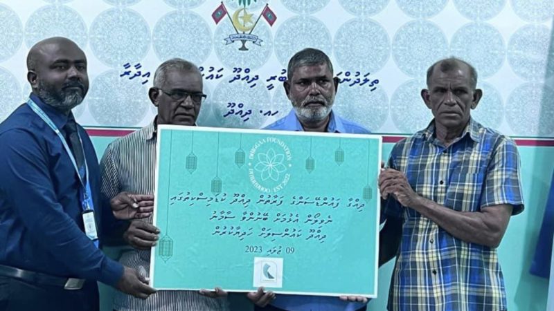 Novilon Flooring to be installed in Ha. Dhidhdhoo Kuda Mosque