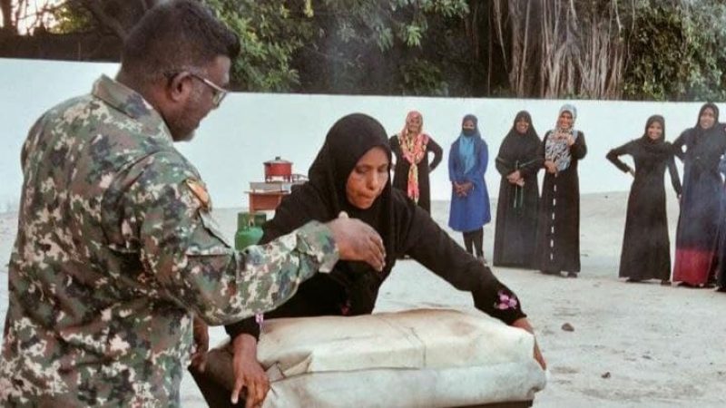 Fire awareness session for women conducted in Hirimaradhoo