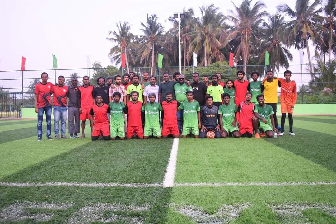 Sh. Feydhoo futsal ground opens officially