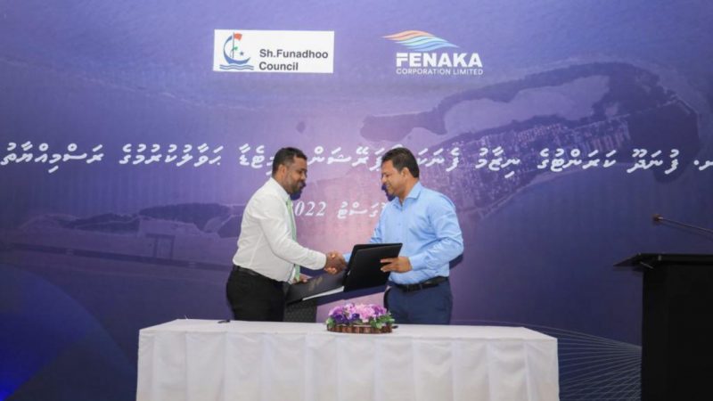 Sh. Funadhoo people’s powerhouse handed over to Fenaka