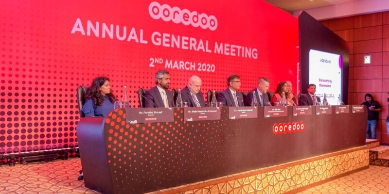 Ooredoo Maldives Annual General Meeting to be held on March 2023