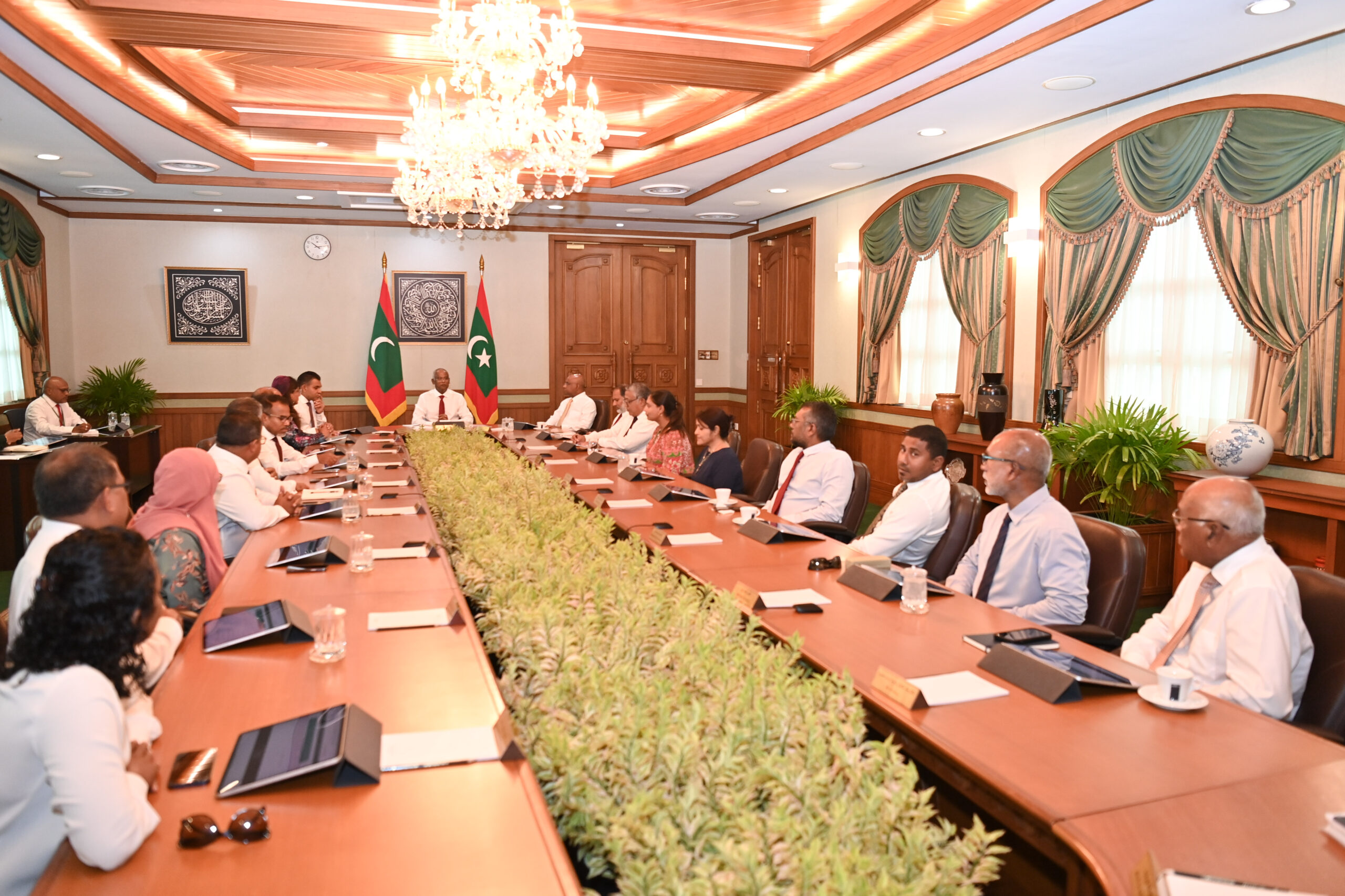 President thanked cabinet for unwavering dedication and teamwork during his tenure