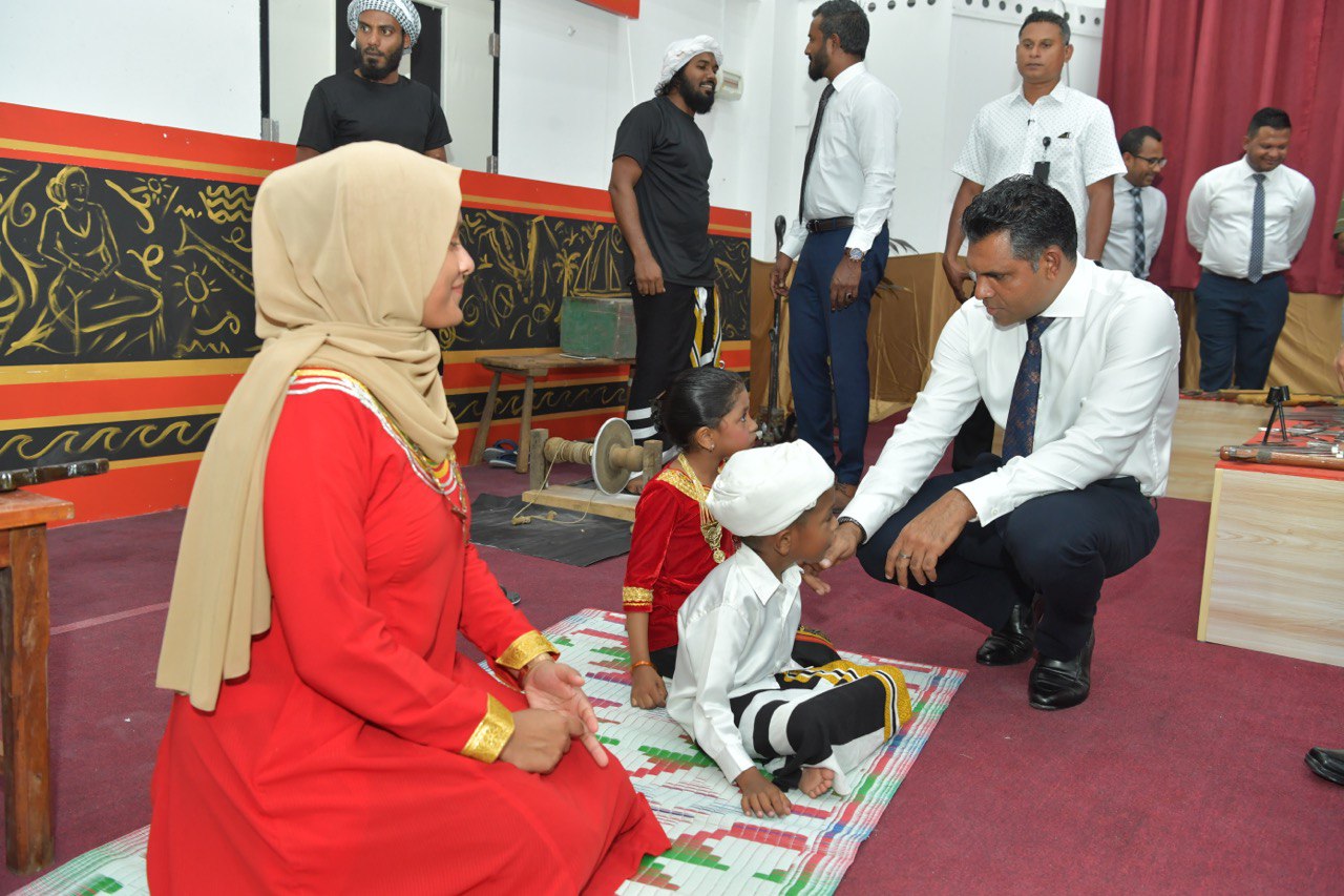 Vice President inaugurates arts and crafts exhibition in Kulhudhuffushi City
