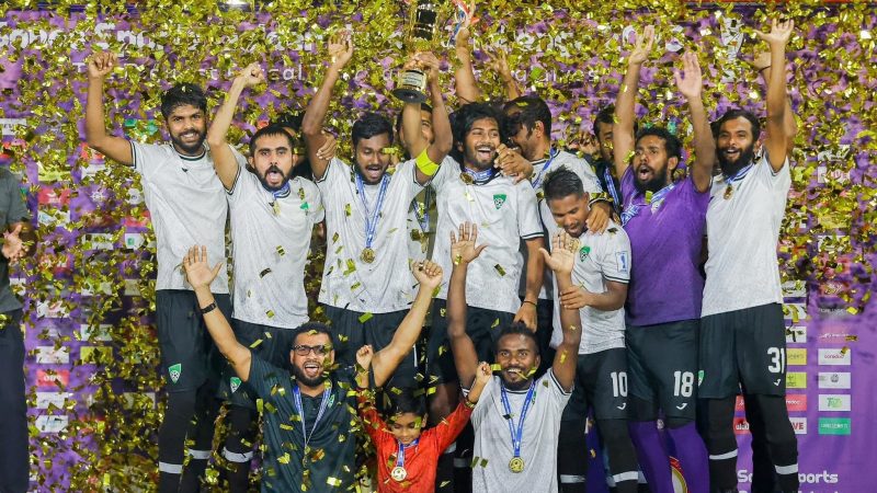 Golden Futsal Challenge: Foakaidhoo, Sh. Atoll Champions