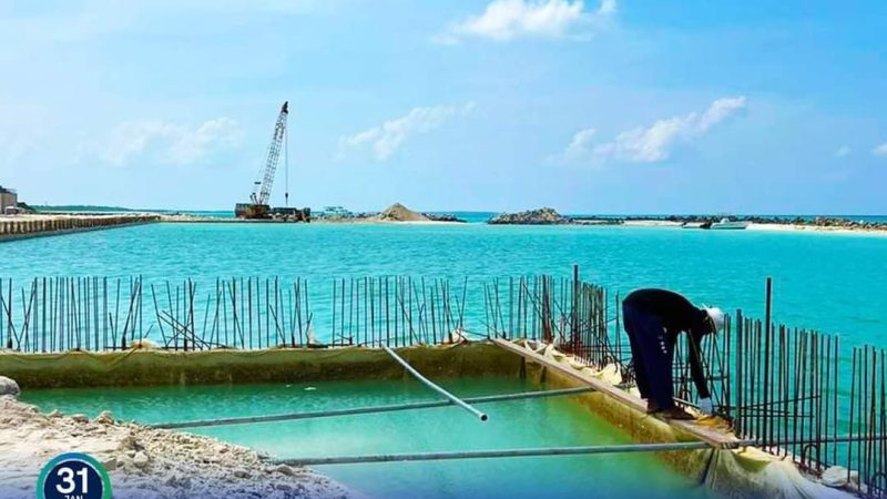 52% of Hanimaadhoo Harbour Development project completed: MTCC
