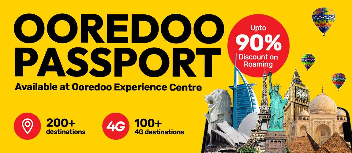 Ooredoo Maldives introduced Ooredoo Passport offering discounts on roaming prices