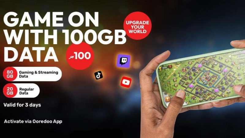 Ooredoo Maldives launched ‘GameOn’ a new game pack