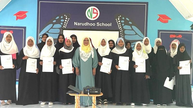 Sewing Course held at Sh. Narudhoo concluded