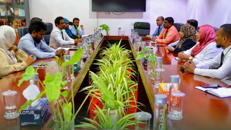 Minister for Agriculture and Animals Welfare held a meeting with HDh. Hanimaadhoo Council