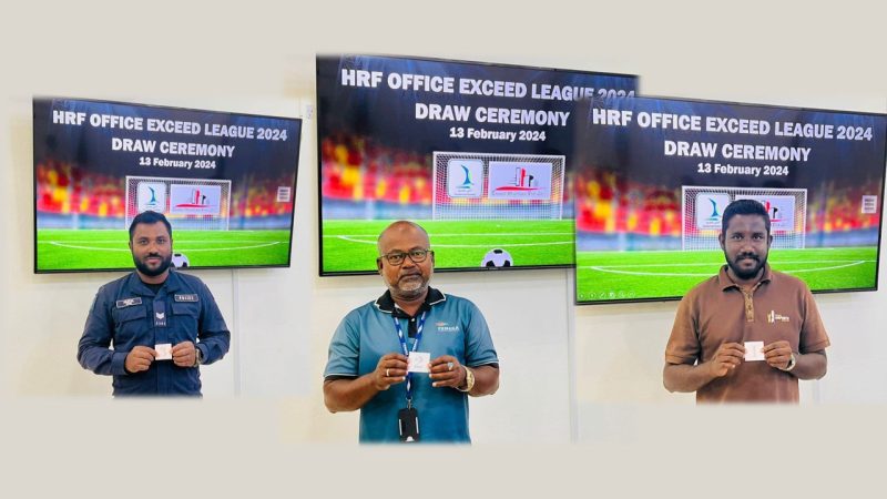 Hoarafushi Office Exceed Football League to start tonight