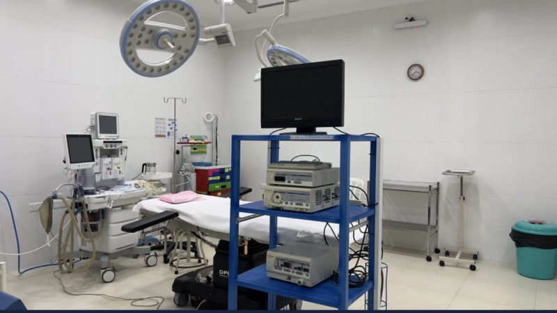 Latest preparations completed to start Laparoscopic Surgeries at KRH