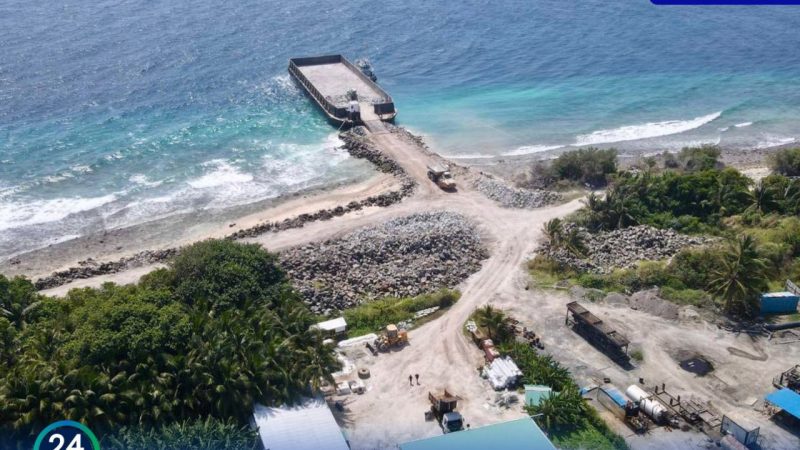 53% of Sh. Milandhoo Shore Protection Project completed