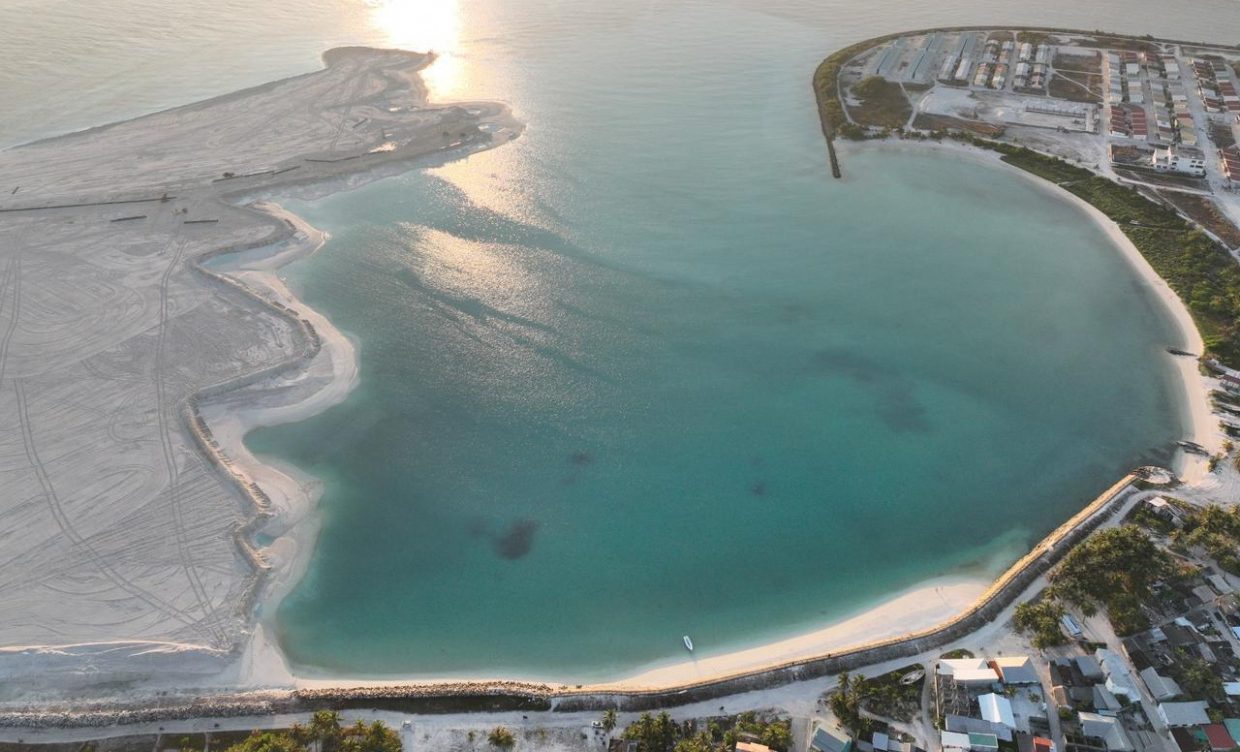 41 Hectares Reclaimed from Dhidhdhoo Airport Development Area