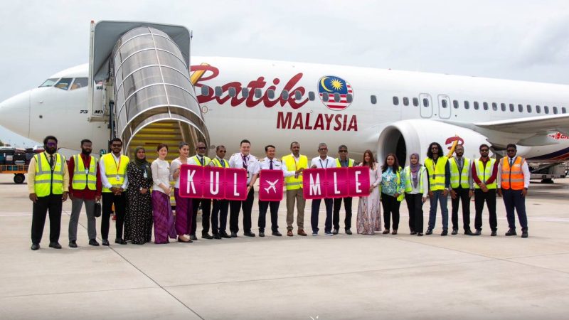 Batik Air started its operations to Velaana International Airport