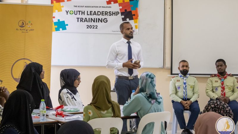 Youth Leadership Training 2022 ongoing at Kulhudhuffushi City
