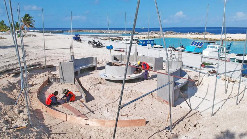70% of Nellaidhoo Ferry Stop concrete work has been completed: MTCC