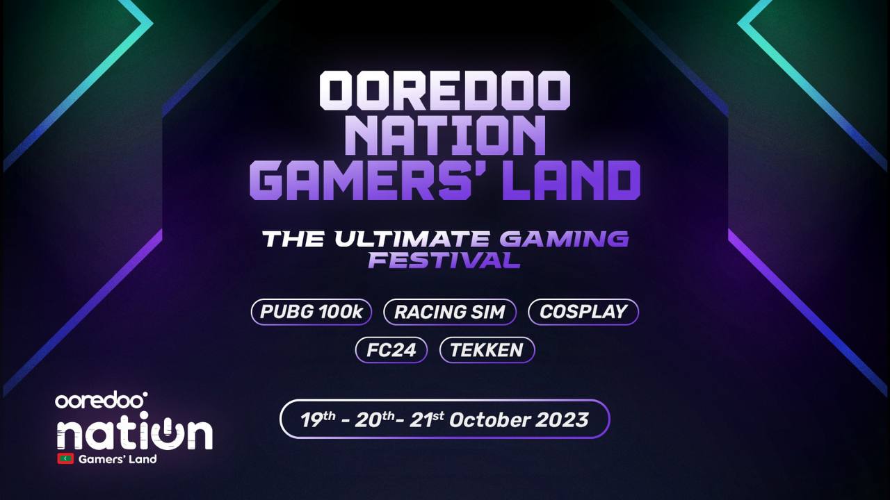 Ooredoo Nations to hold ‘Gamer’s Land’ gaming festival