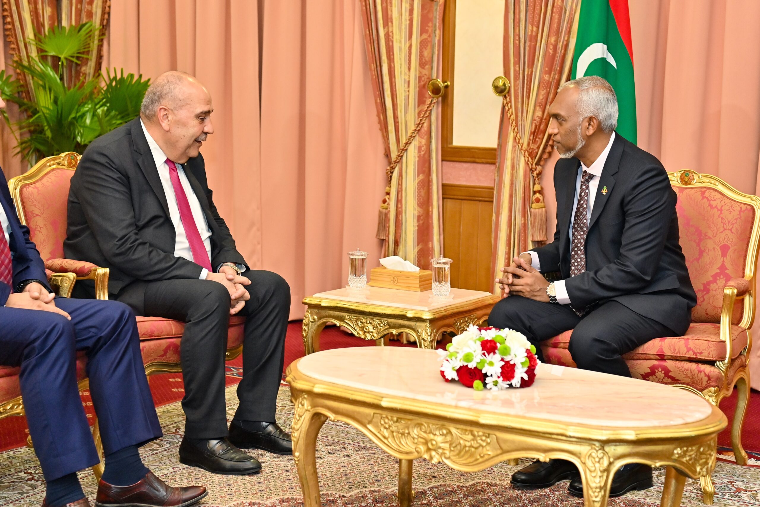 Ambassador of Palestine to Maldives paid a courtesy call on President