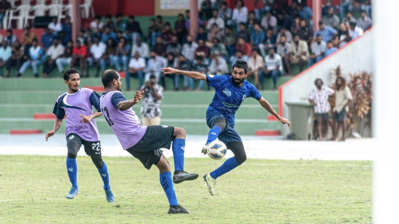 Kulhudhuffushi Championship 2023: HZJ and Nolhivaranfaru Sports Club match ended in a draw