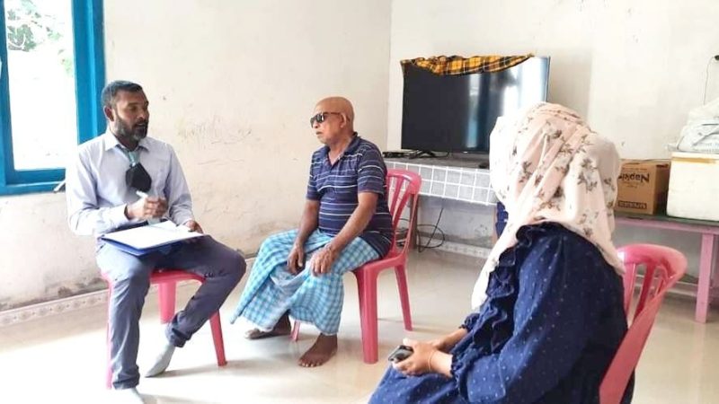 Sh. Feydhoo Council inquiring concerns of people with special needs living in the Island